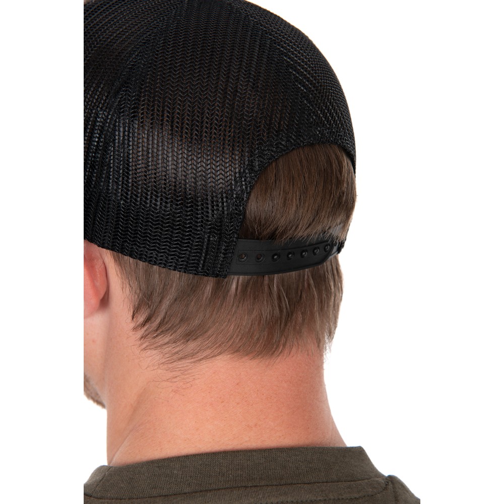 Fox Black Camo Trucker Hat 