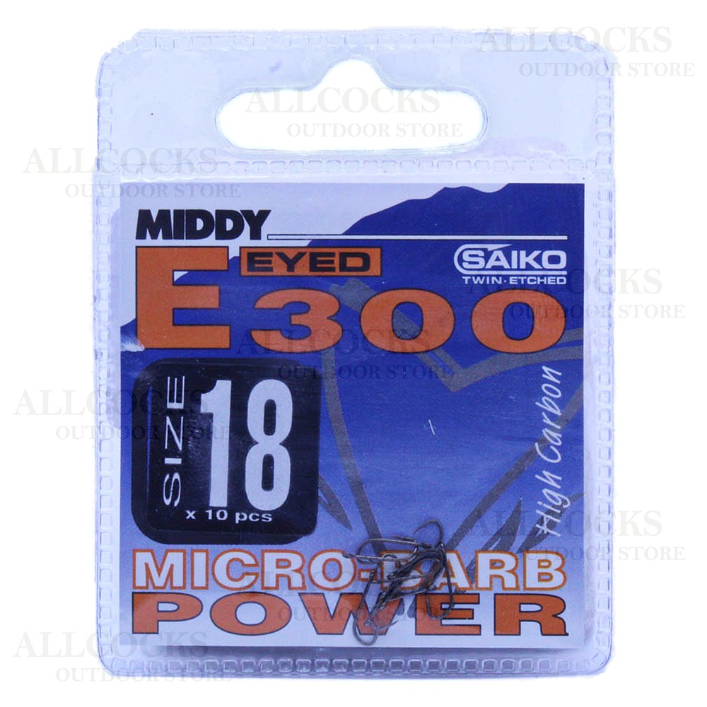 Middy E300 Barbed Hooks
