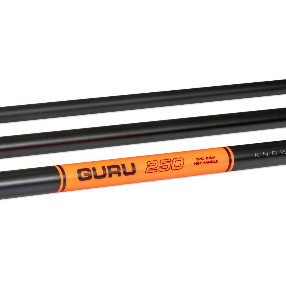 Guru 2.5m Net Handle 50cm Net Combo Orange/Black