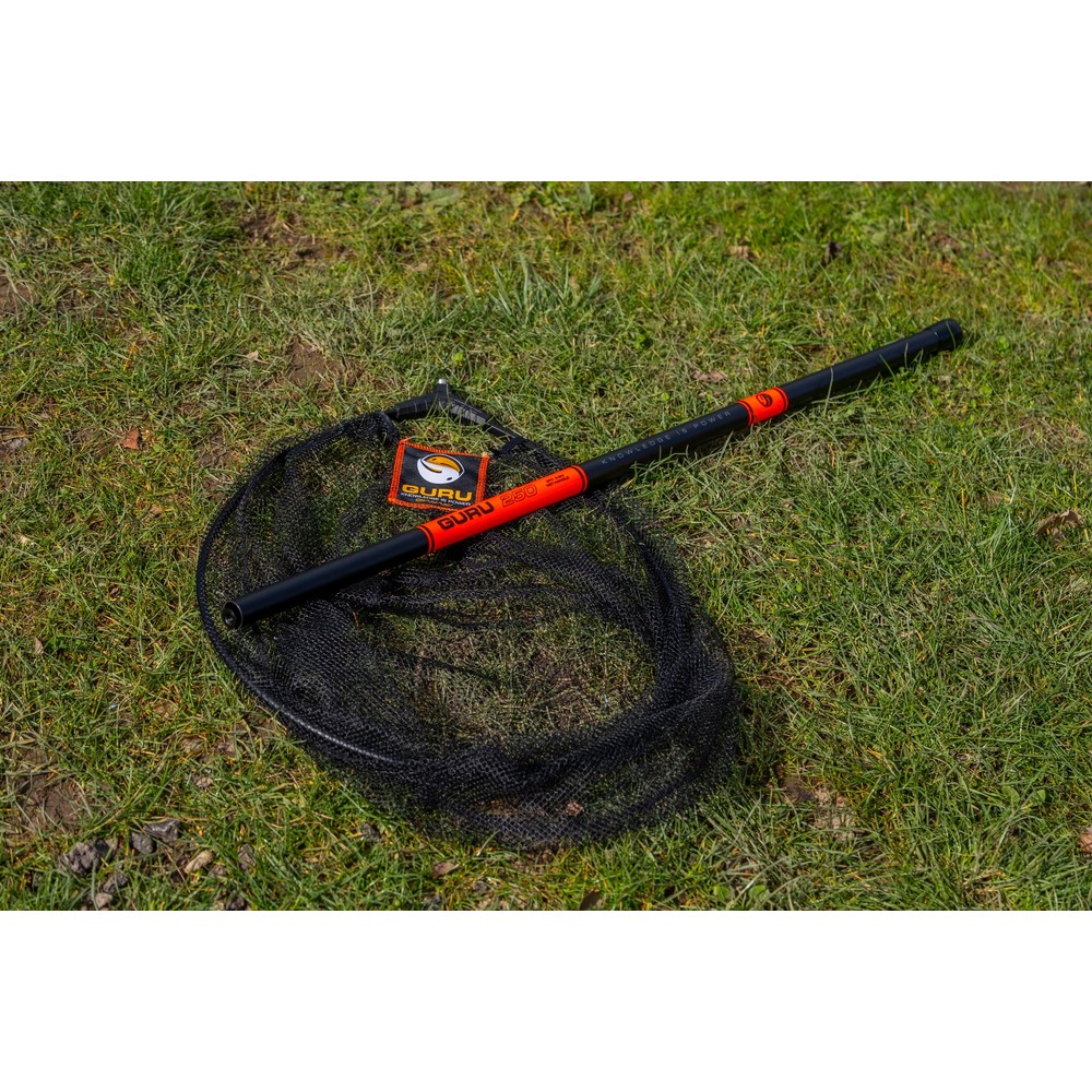 Guru 2.5m Net Handle 50cm Net Combo Orange/Black