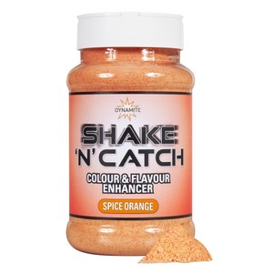 Dynamite Baits Dynamite Shake 'n' Catch Colour and Flavour Enhancer in Spice Orange