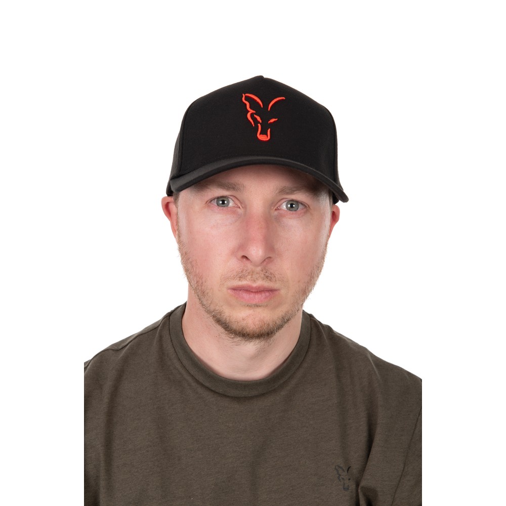Fox Collection Baseball Cap Black/Orange