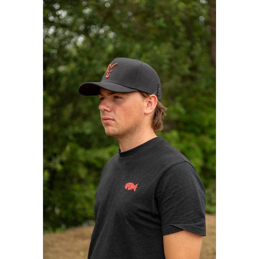 Fox Collection Baseball Cap Black/Orange