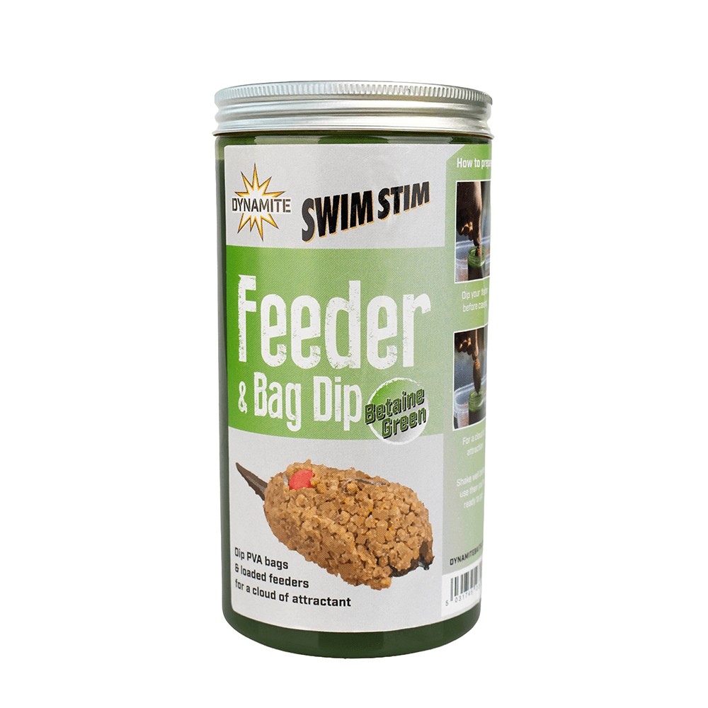 Dynamite Baits Swim Stim Betaine Green Feeder & Bag Dip