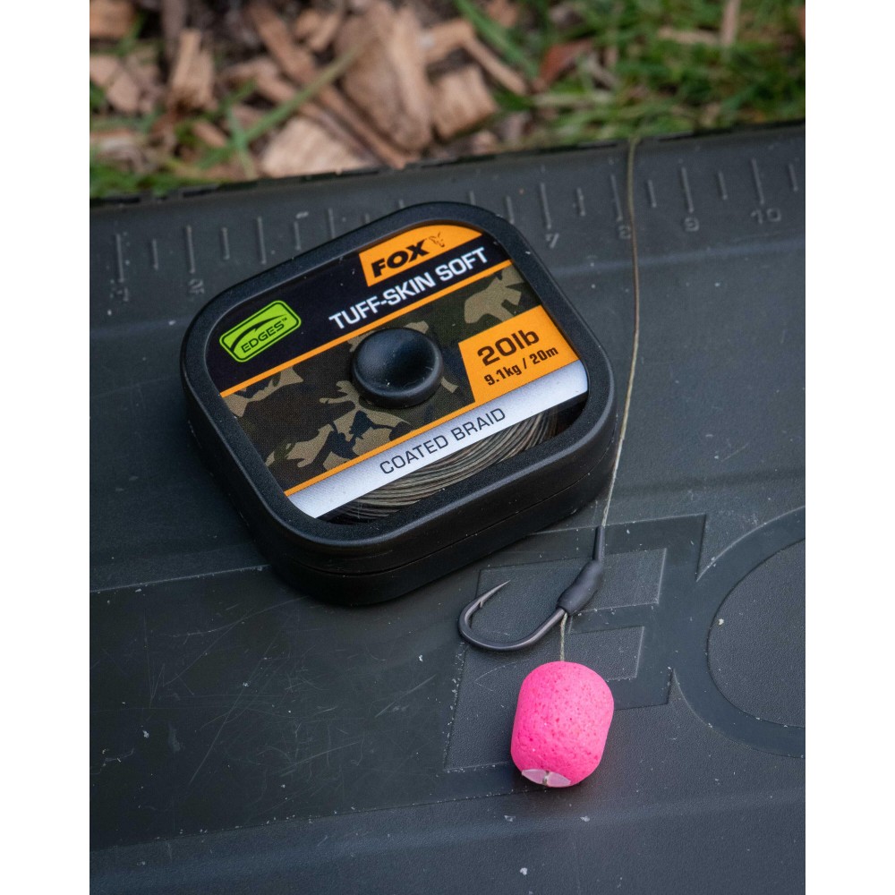 Fox Edges Tuff-Skin Soft Braid - 20m Camo