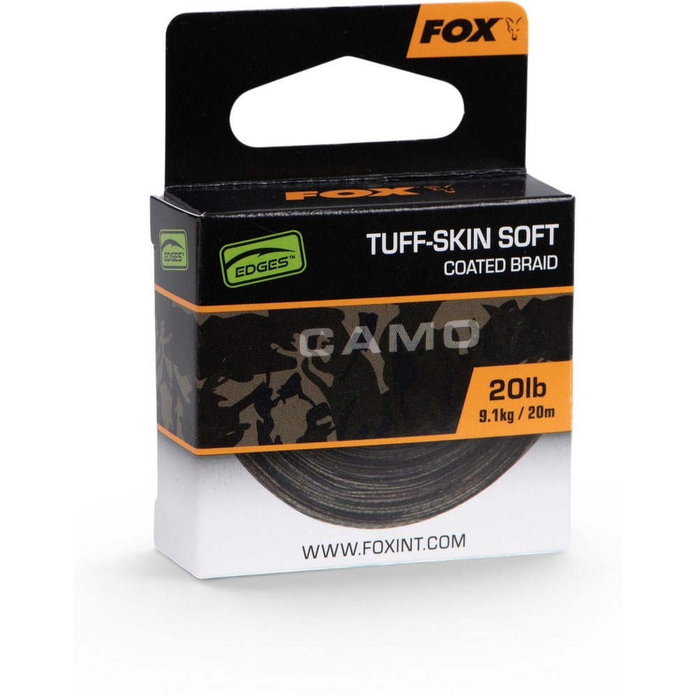 Fox Edges Tuff-Skin Soft Braid - 20m Camo
