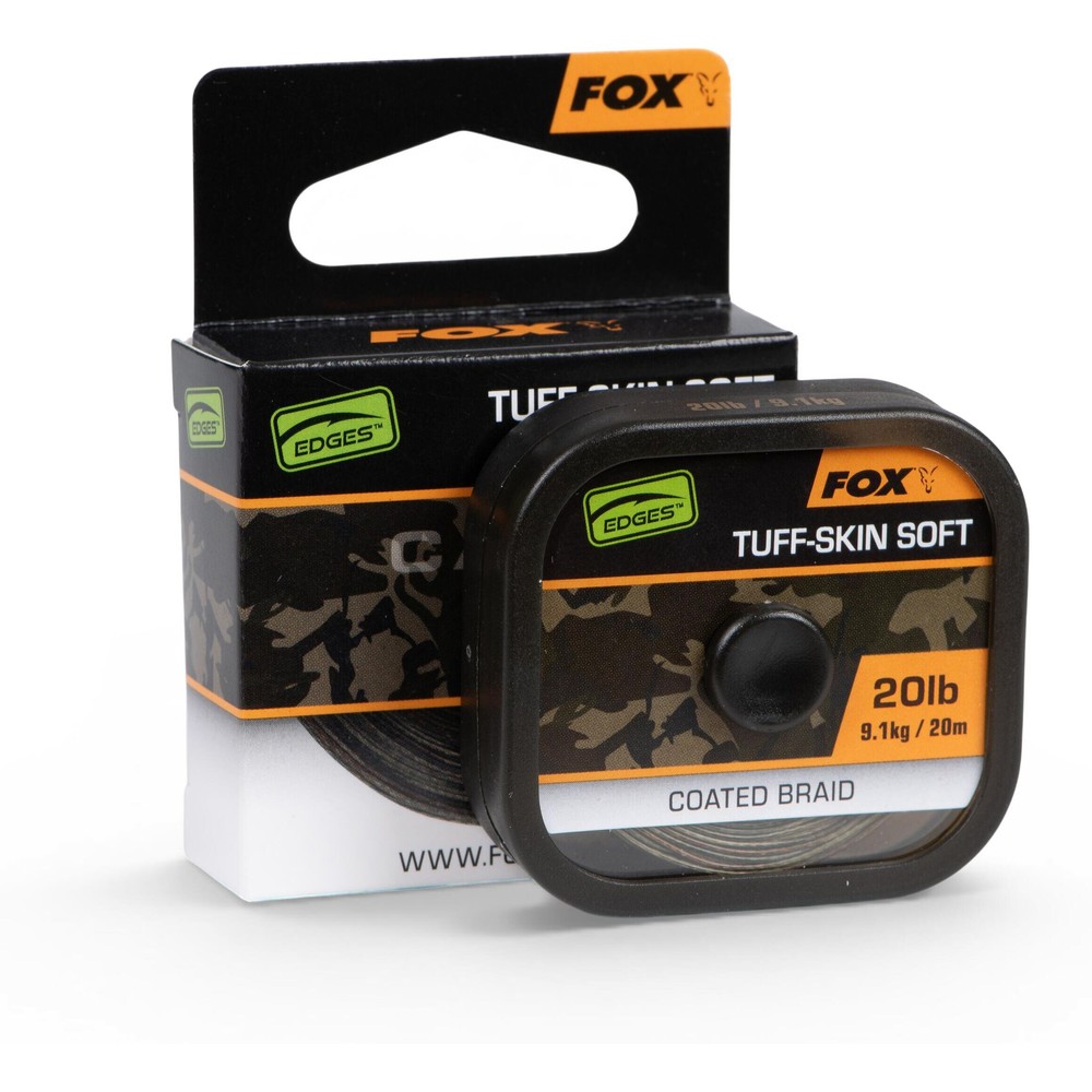 Fox Edges Tuff-Skin Soft Braid - 20m Camo