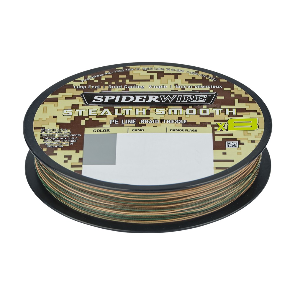 Spiderwire Stealth Smooth Braid - x8 Strand Camo