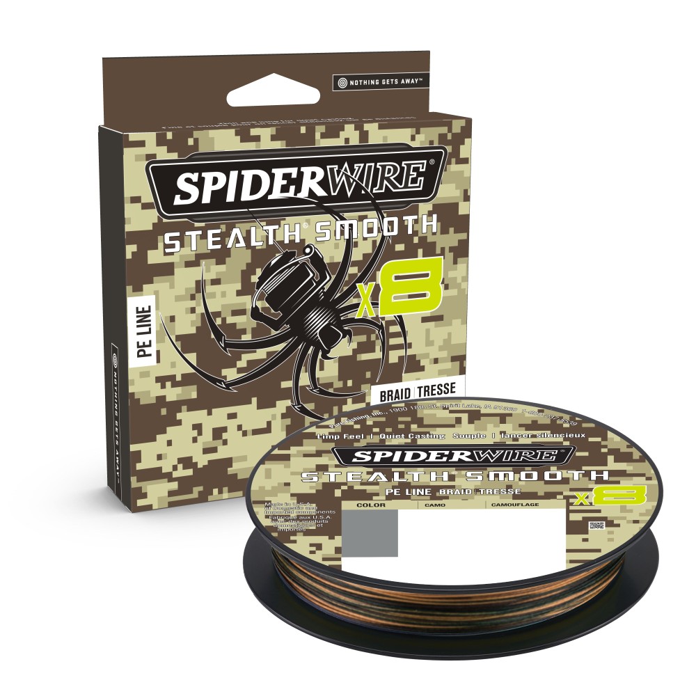 Spiderwire Stealth Smooth Braid - x8 Strand Camo
