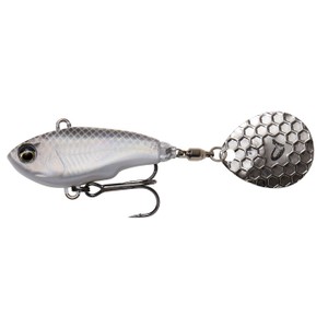 Savage Gear Savage Gear Fat Tail Spin Lure in White Silver