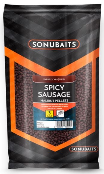 Sonubaits Spicy Halibut Pellets