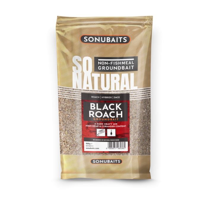 Sonubaits So Natural Black Roach Groundbait
