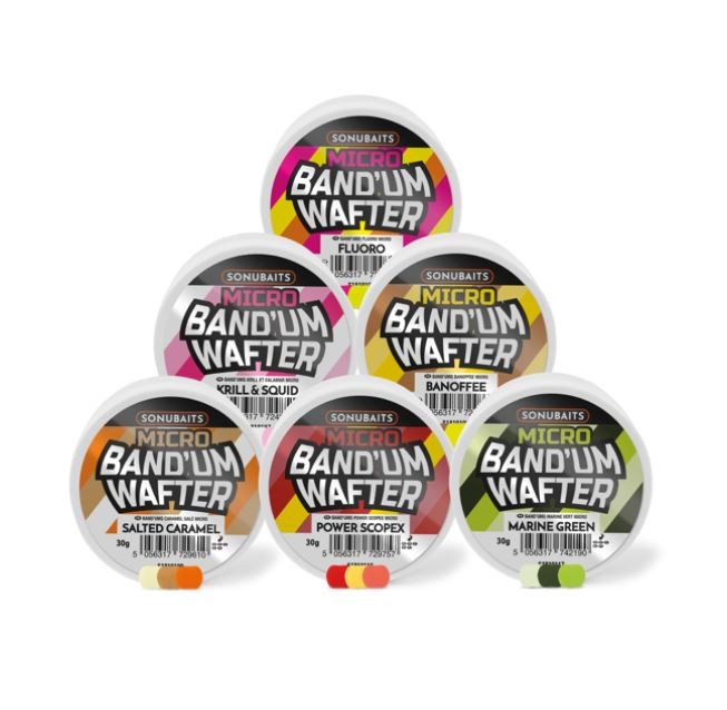 Sonubaits Micro Bandum Wafters - Fluoro