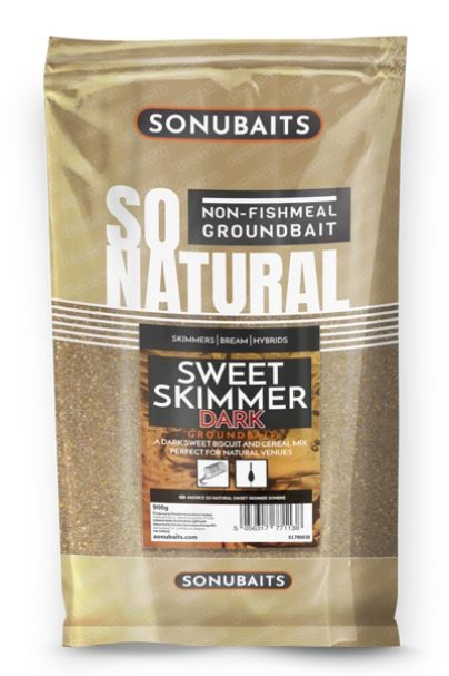 Sonubaits So Natural Dark Sweet Skimmer Groundbait