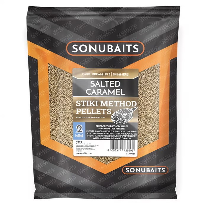 Sonubaits Stiki Method Pellets 2mm - Salted Caramel