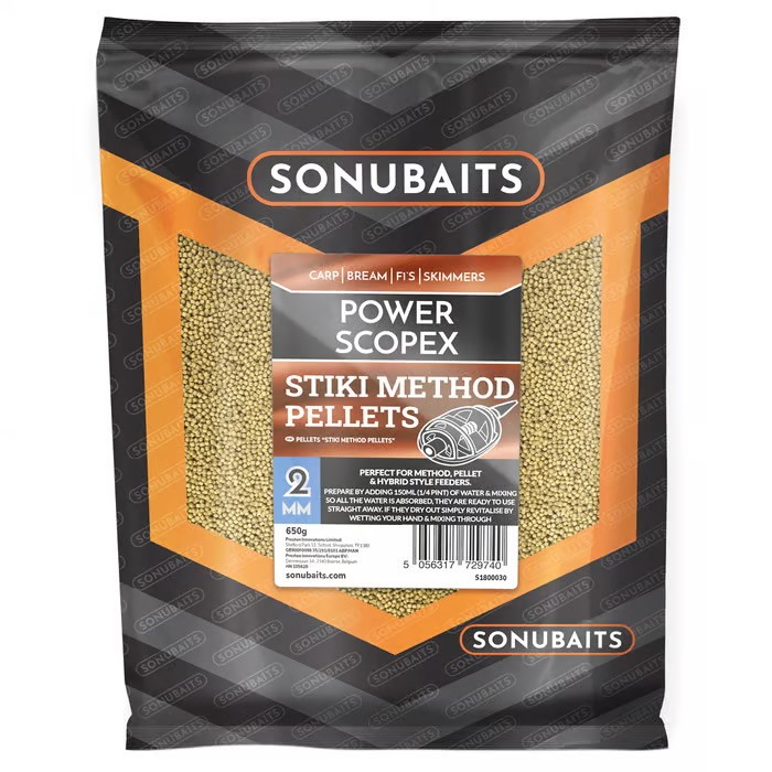 Sonubaits Stiki Method Pellets 2mm - Power Scopex