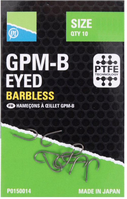 Preston Innovations GPM-B Eyed Hooks
