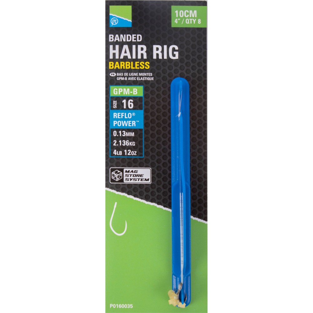 Preston Innovations Banded Hair Rigs - 4"