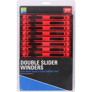 Preston Innovations Preston Innovations Double Slide Winders In a Tray in Red