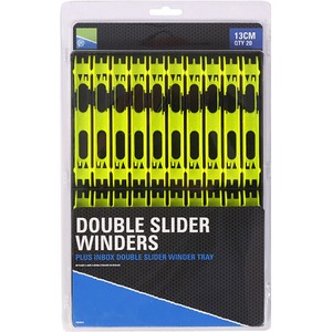 Preston Innovations Preston Innovations Double Slide Winders In a Tray in Yellow