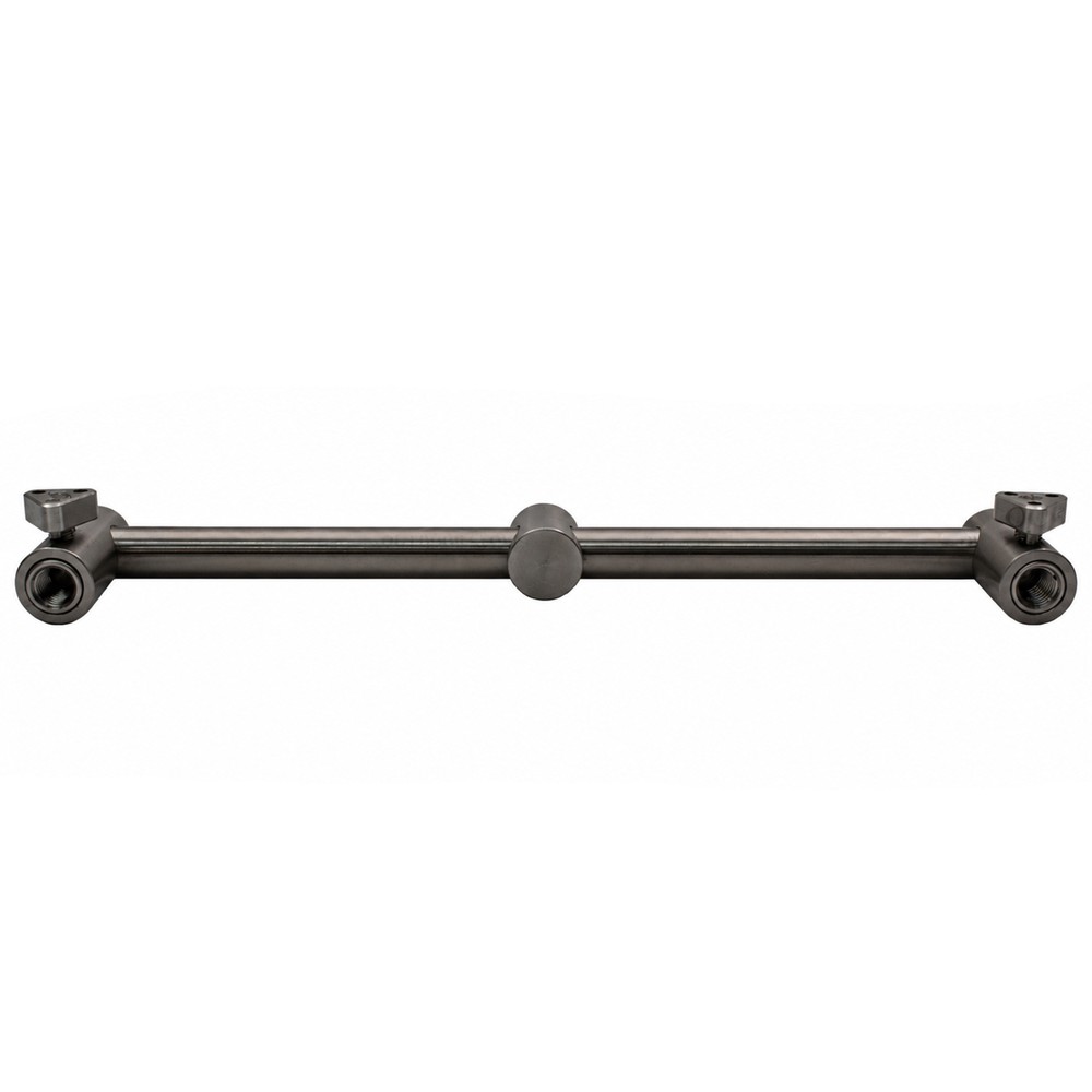 Carp Spirit INOX 300 2 Rod QR Fixed Buzz Bar - Front Grey