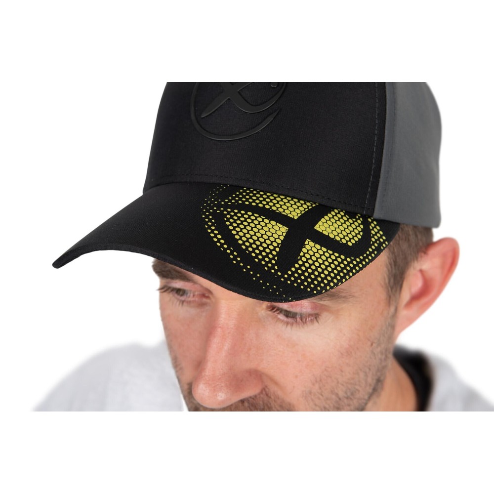 Matrix Faded Print Cap Black