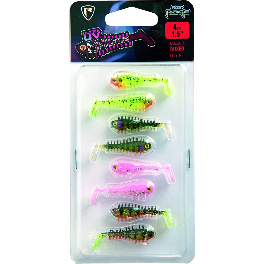 Fox Rage Micro Spikey Fry Mixed Pack - 4cm
