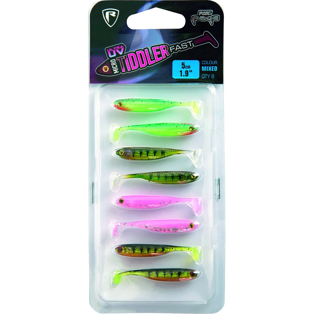 Fox Rage Micro Fast Tiddler Mixed Pack - 5cm