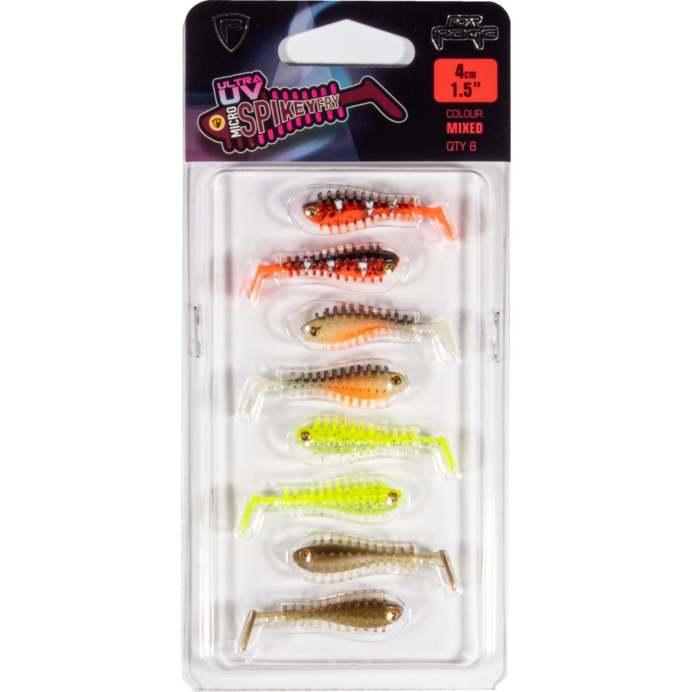 Fox Rage Micro Spikey Fry Mixed Pack - 4cm