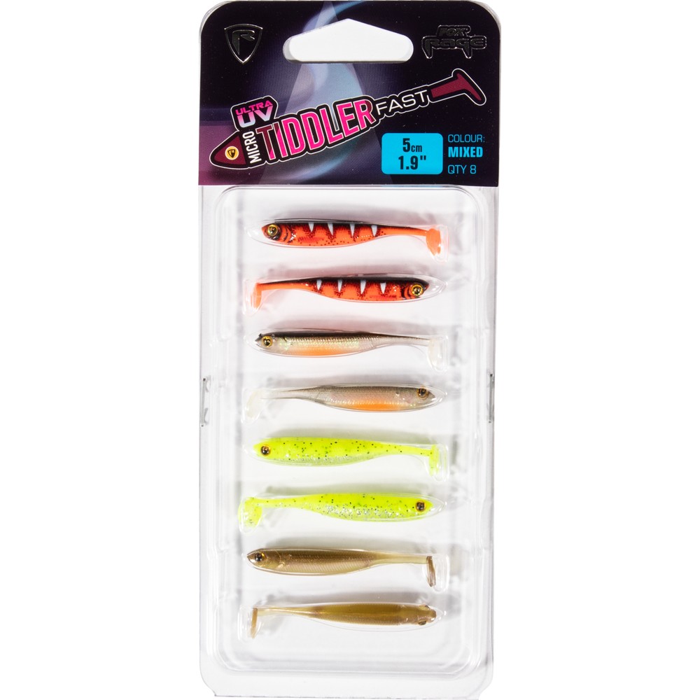 Fox Rage Micro Fast Tiddler Mixed Pack - 5cm 