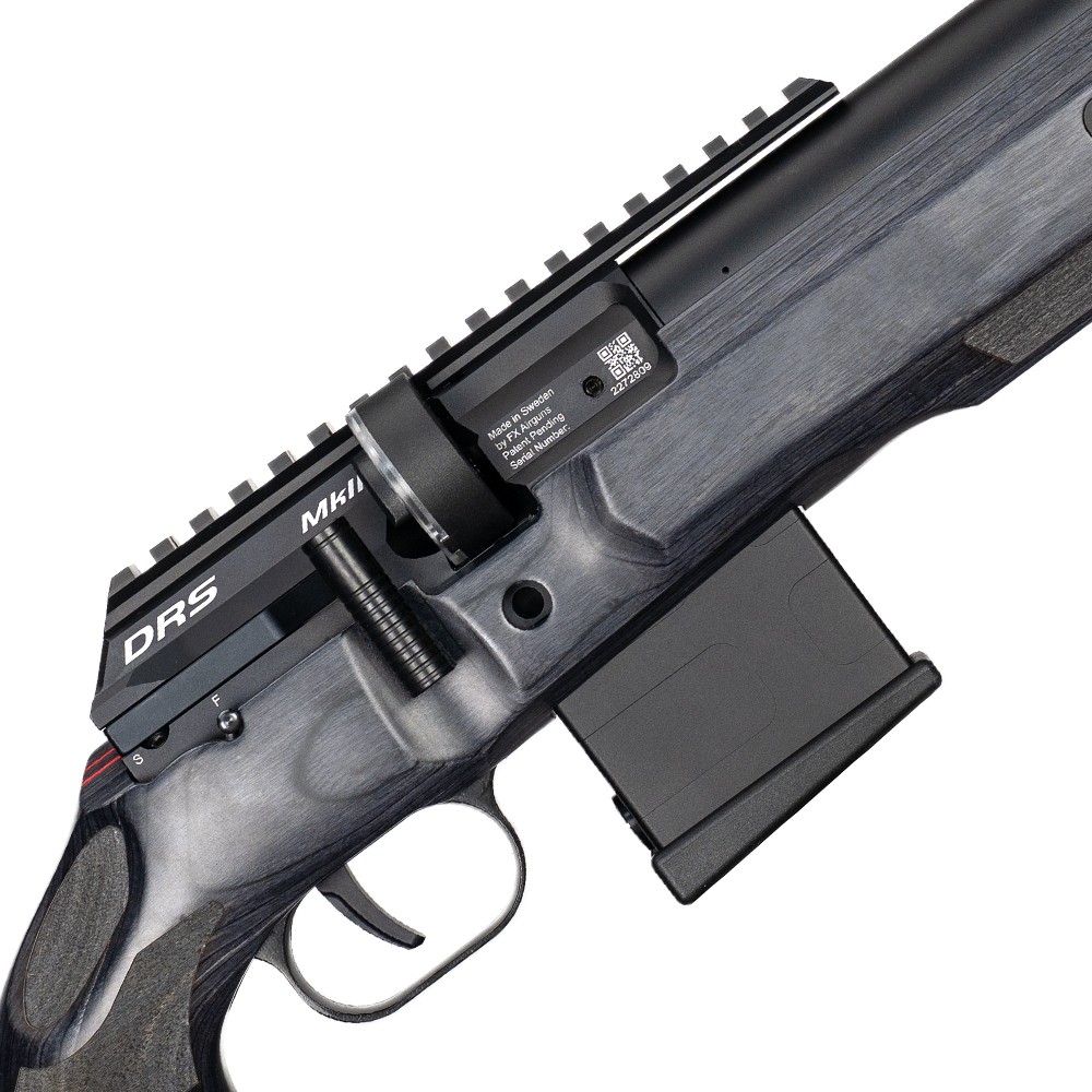 FX DRS MKII Redline Classic Compact 380mm Pre-charged Pneumatic Air Rifle - .177 Grey Laminate