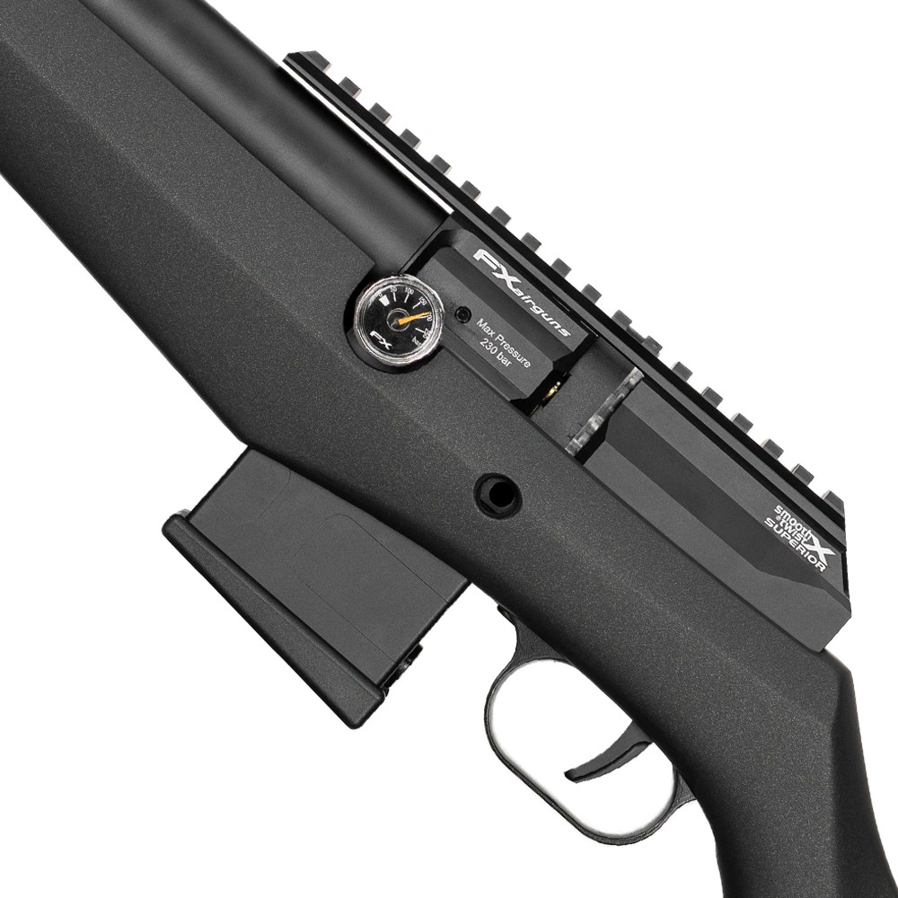 FX DRS MKII Classic Compact 380mm Pre-charged Pneumatic Air Rifle - .22 Black Synthetic