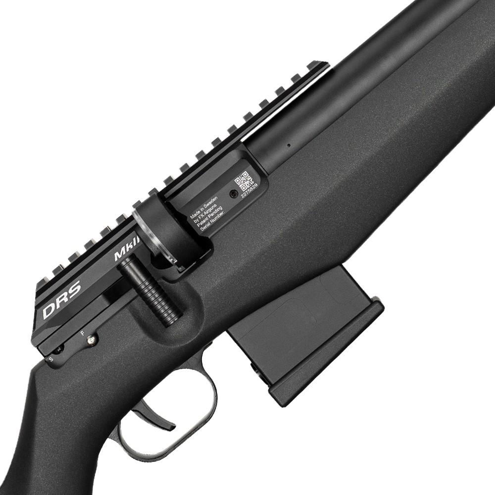 FX DRS MKII Classic Compact 380mm Pre-charged Pneumatic Air Rifle - .22 Black Synthetic