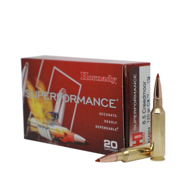 Hornady 6.5 Creedmoor Ammunition - 120gr - Superformance CX