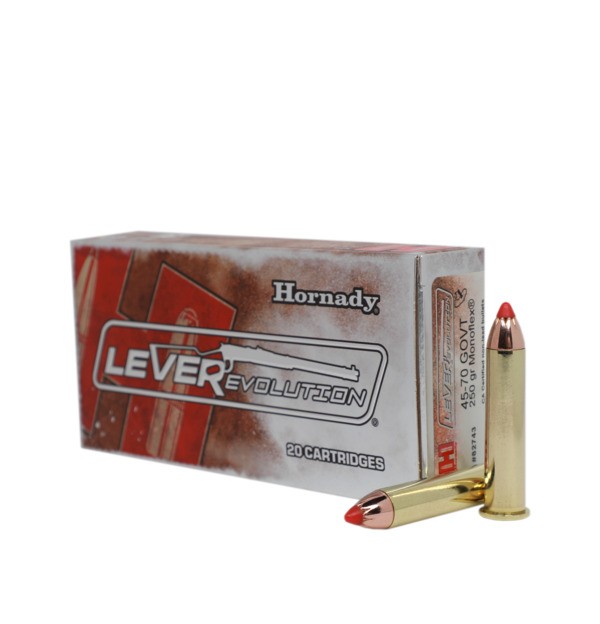 Hornady .45-70 Ammunition - 250gr - LEVERevolution Monoflex