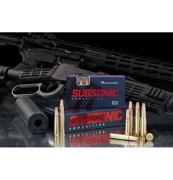 Hornady .45-70 Ammunition - 410gr - Sub-X Subsonic Lead