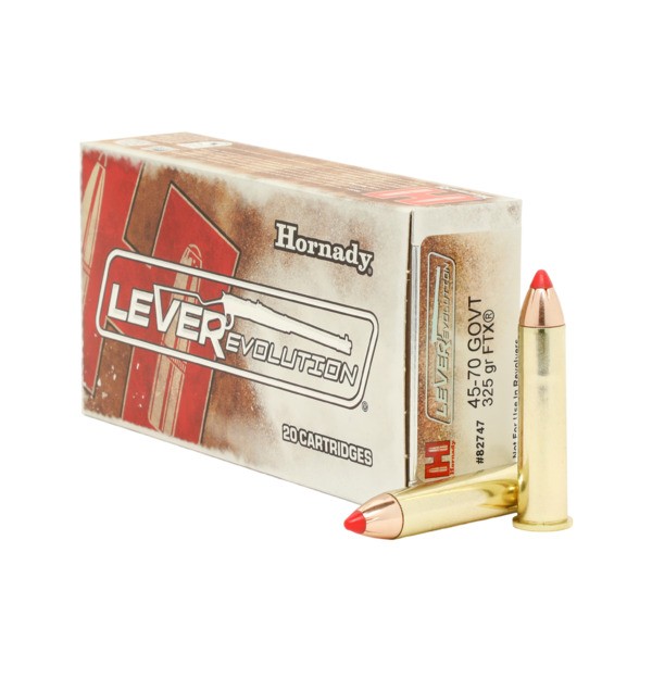Hornady .45-70 Ammunition - 325gr - LEVERevolution FTX