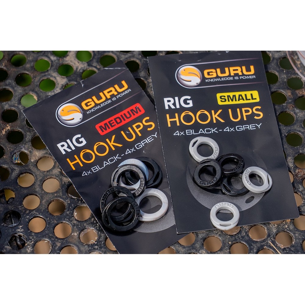 Guru Rig Hook Ups Black/Grey