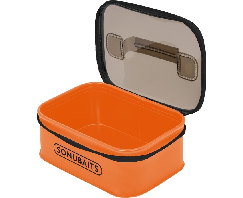 Sonubaits EVA Hookbait Storage System Tub Orange/Black