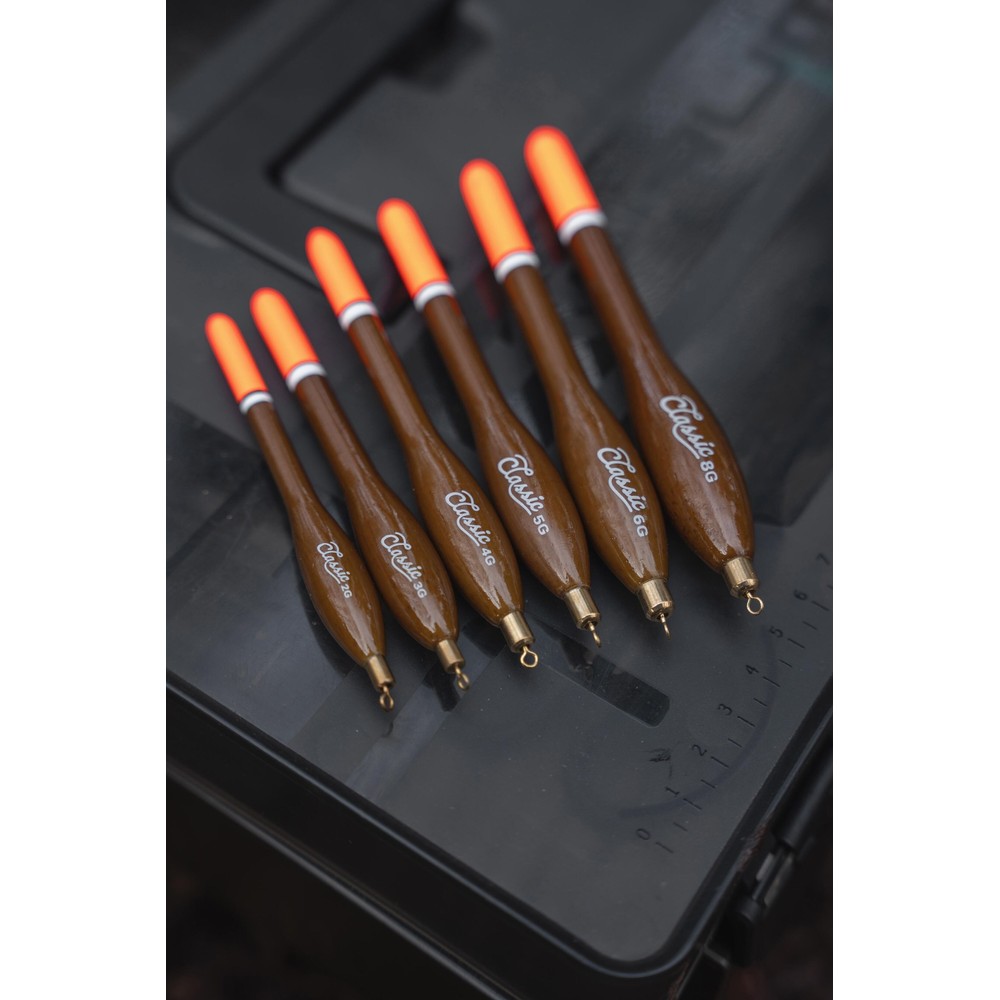 Korum Classic Loaded Body Waggler Float Brown/Olive/Orange