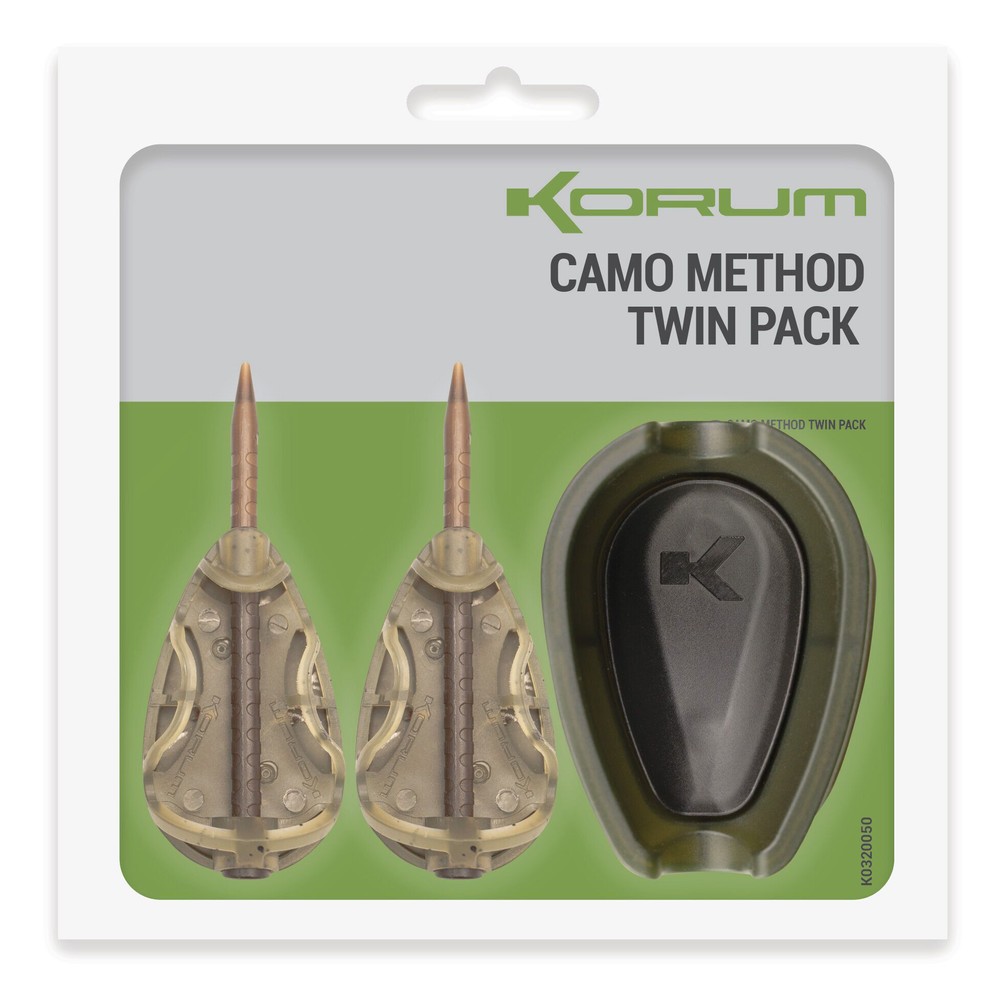 Korum Camo Method Feeder Twin Pack