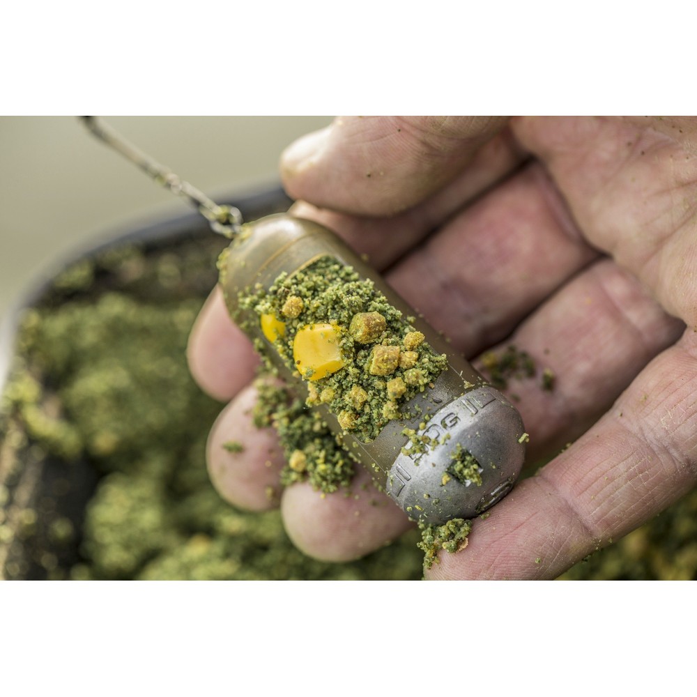 Guru X-Change Solid Window Feeder X-Small Olive