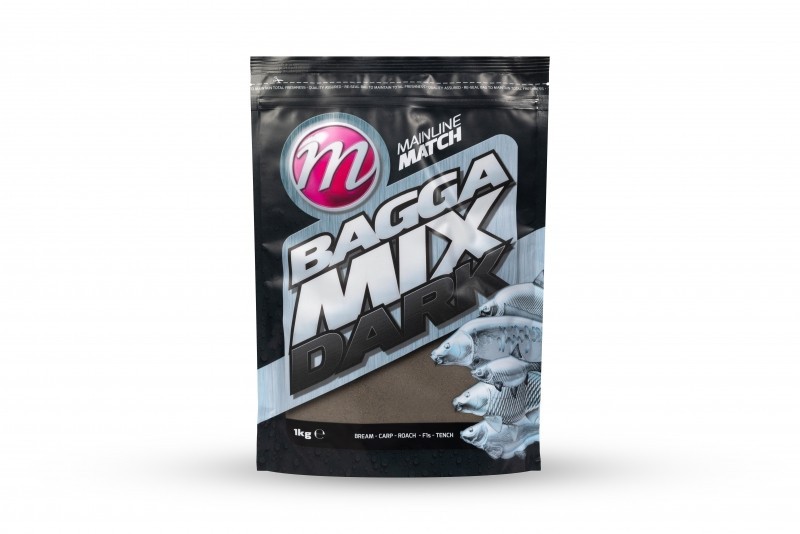 Mainline Baits Bagga Mix Dark Groundbait - 1kg