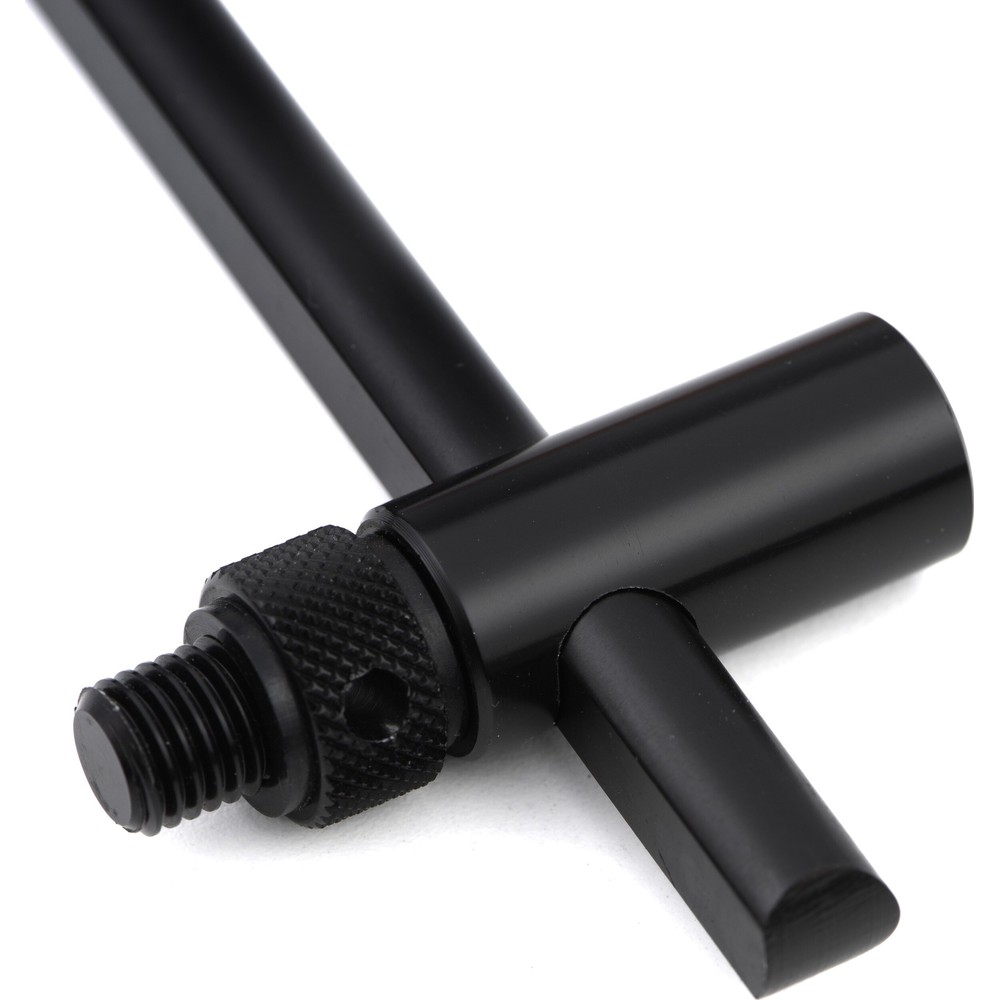 Fox Black Label Slim Adjustable 3 Rod Buzz Bars Black