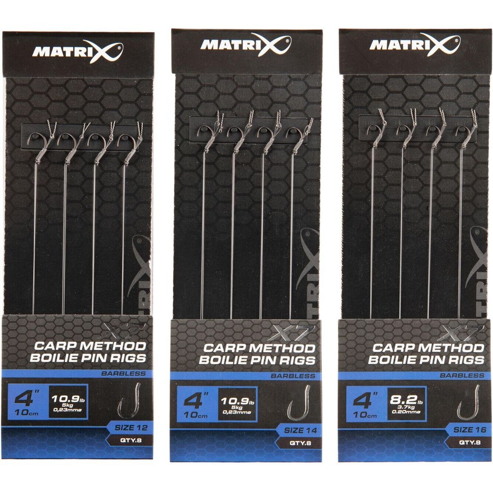 Matrix X7 Carp Method 10cm Boilie Pin Transparent