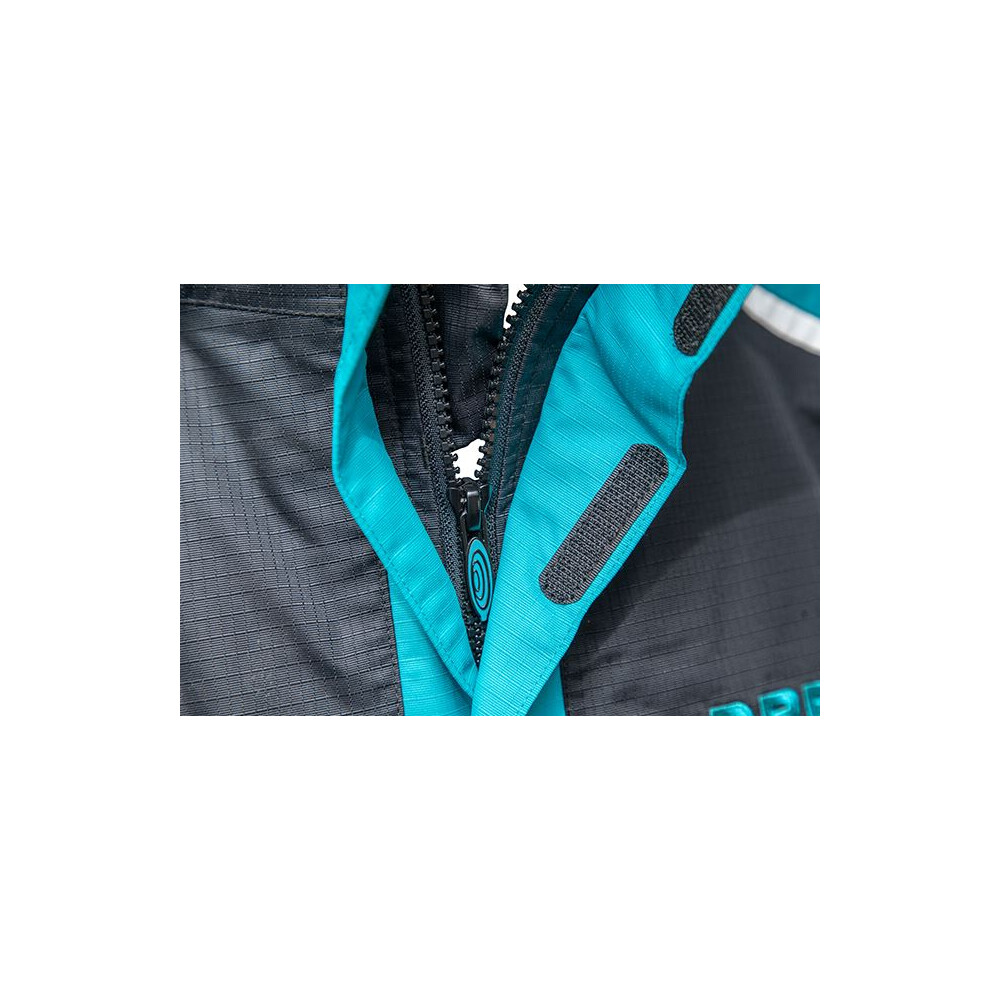 Drennan 25K Jacket Black/Aqua