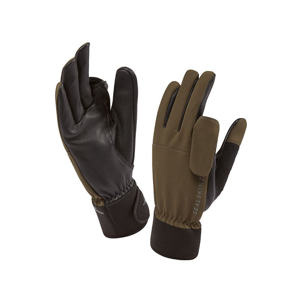 Sealskinz Shooting Waterproof Gloves Broome in Olive