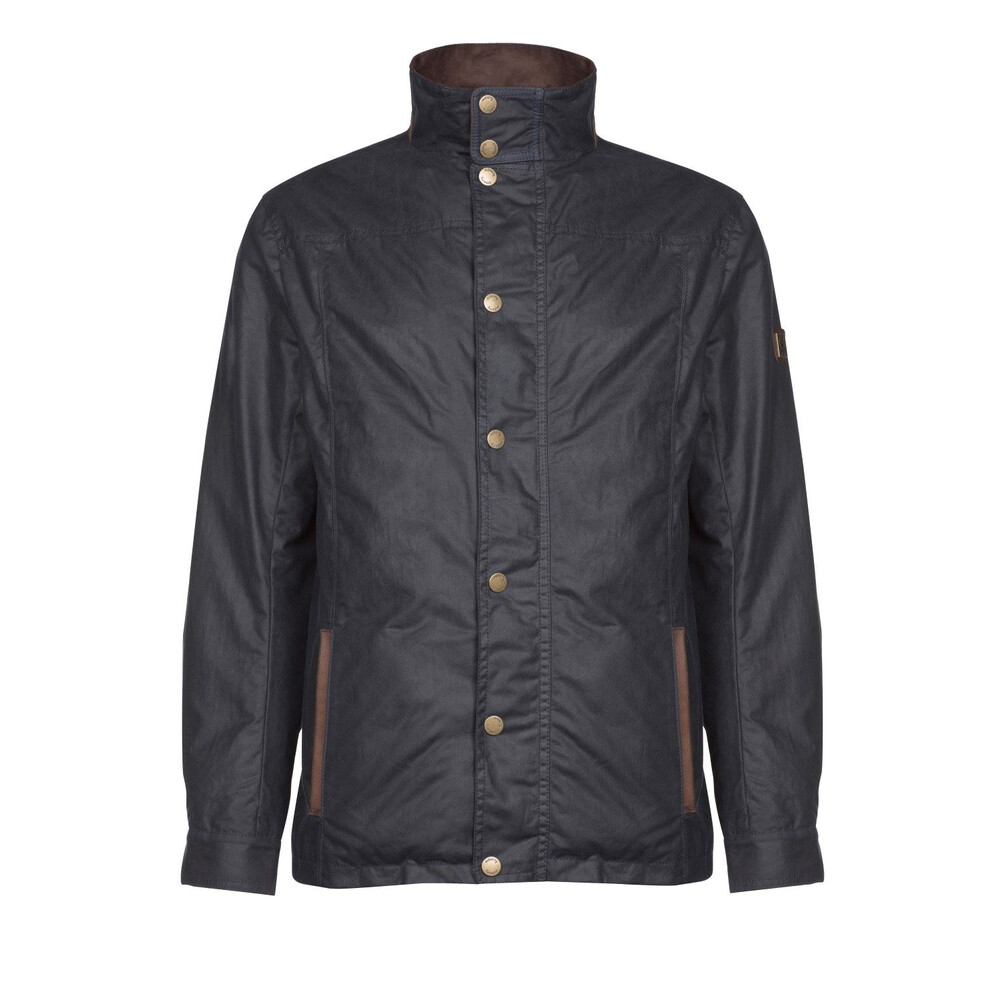 Dubarry Carrickfergus Waxed Cotton Jacket in Navy