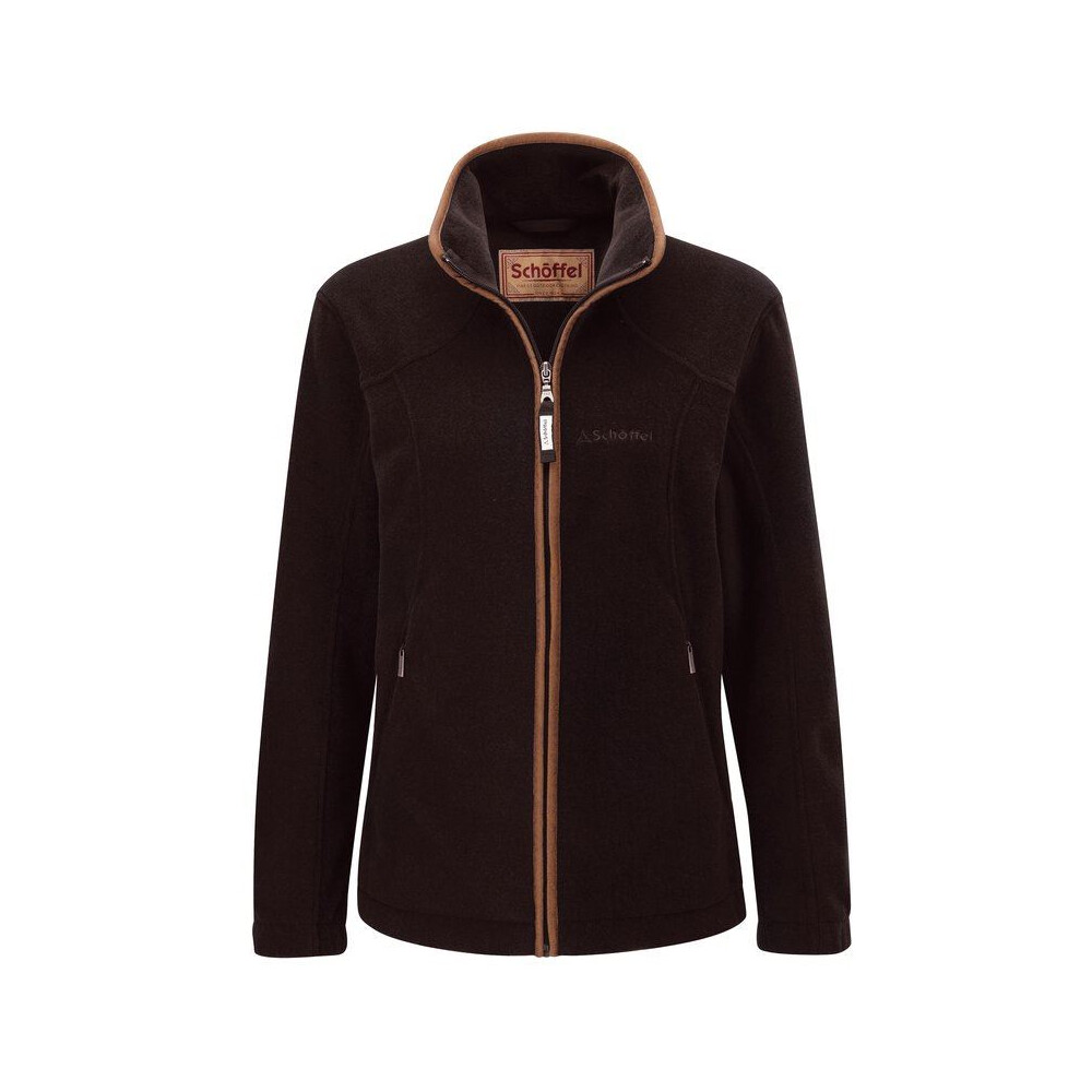 Schoffel Burley Fleece Jacket in Espresso