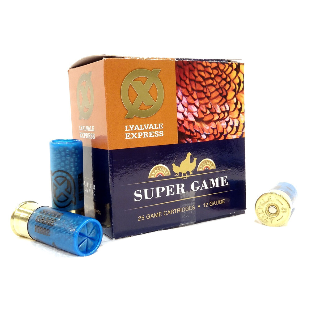 Lyalvale Express 12 Gauge Super Game Shotgun Cartridges 32gr 6